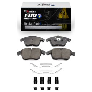 Jaguar XK Brake Pads - Front - R1 Concepts - Euro Ceramic - `06-`18